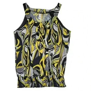 Luwa Tiks Women's Blouse Size 1X Sleeveles Polyester